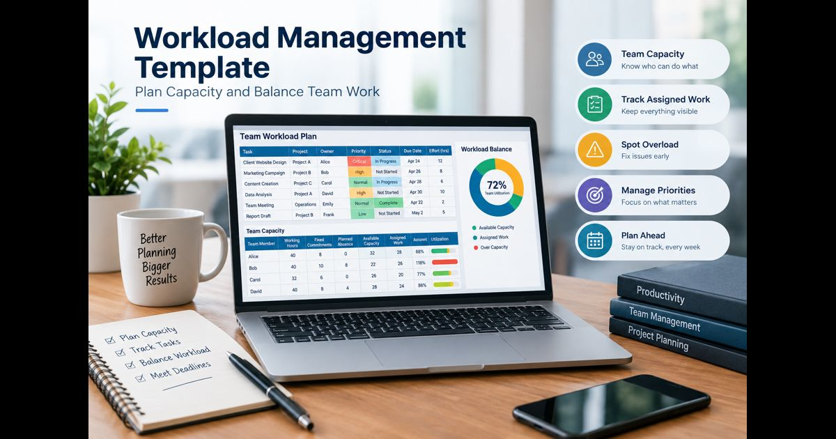 Workload Management Template: Plan Capacity and Balance Team Work